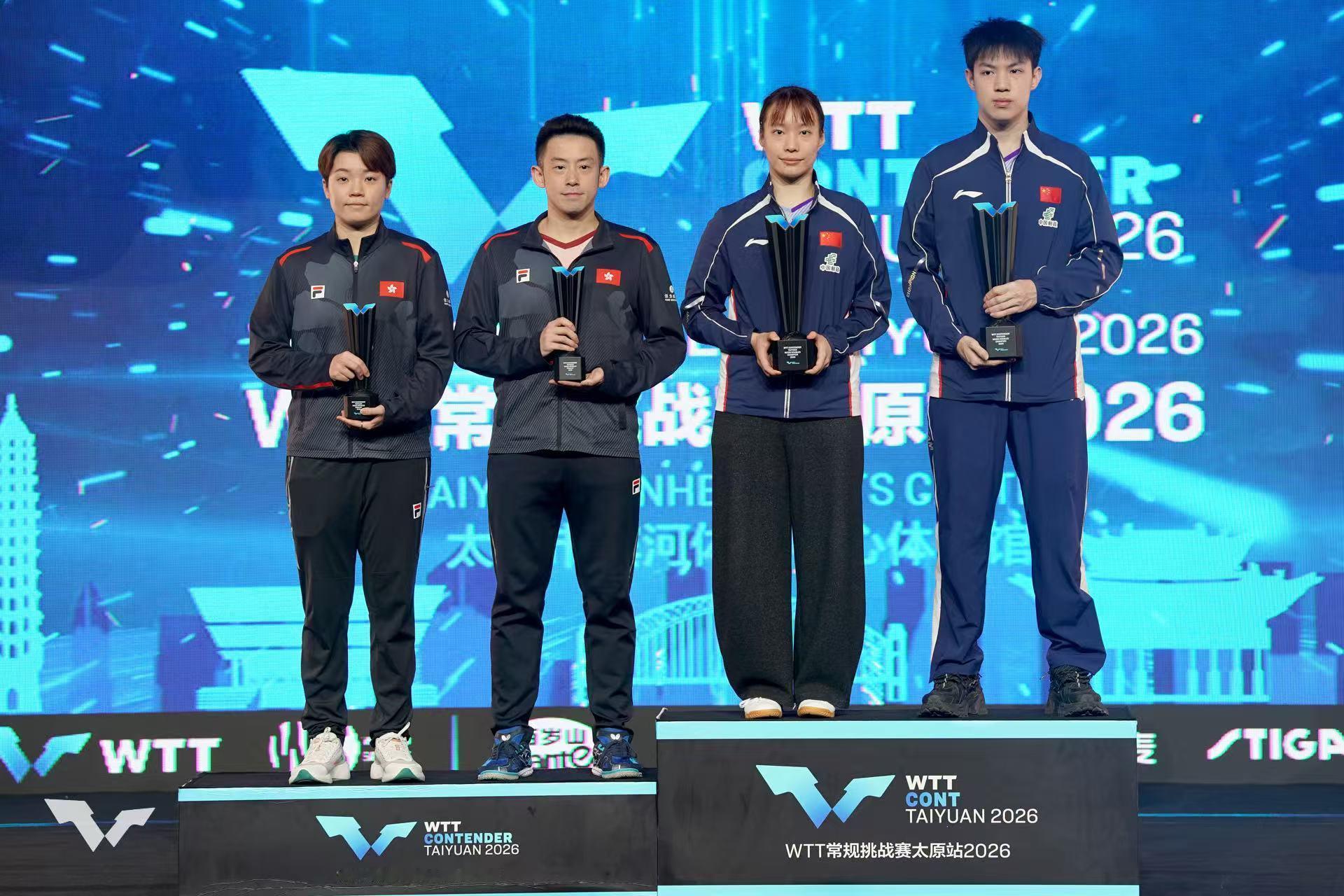 政在这里 📷黄友政 📍WTT常规挑战赛太原站wtt常规挑战赛太原站2026 