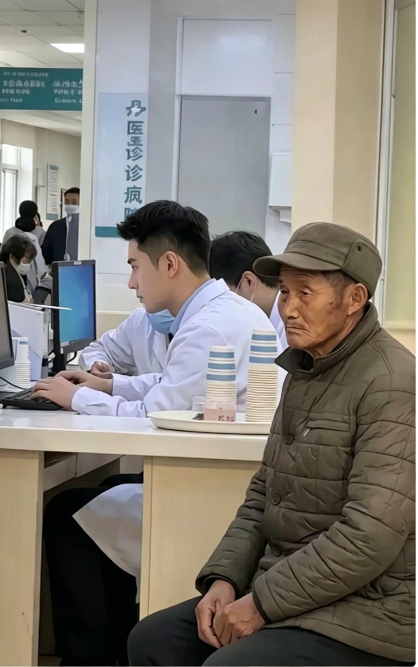 来看个病，居然碰到个神仙颜值的医生，这也太幸运吧！这是走了什么狗屎运？