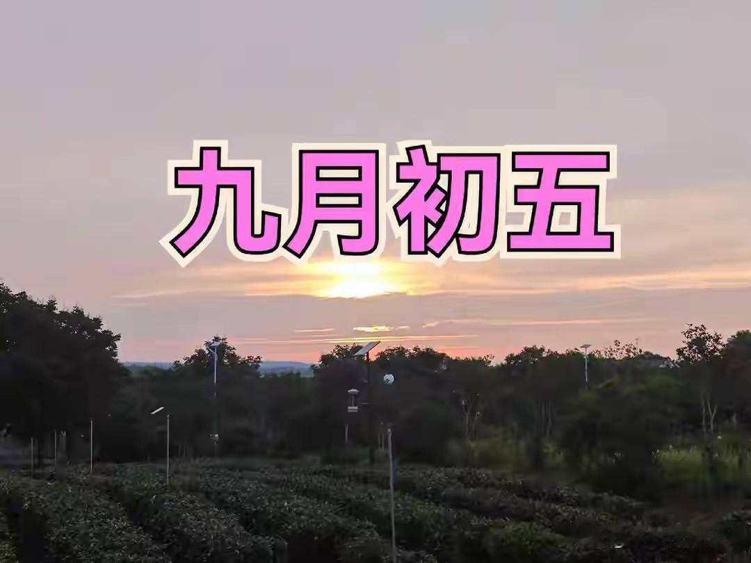 今日九月初五，牢记：1不结、2不借、3不购，讨个事顺安心
 
今天农历九月初五，
