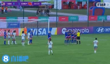 打的精彩！曾屹婕任意球直接破门扳回一球，U17中国女足2-5美国