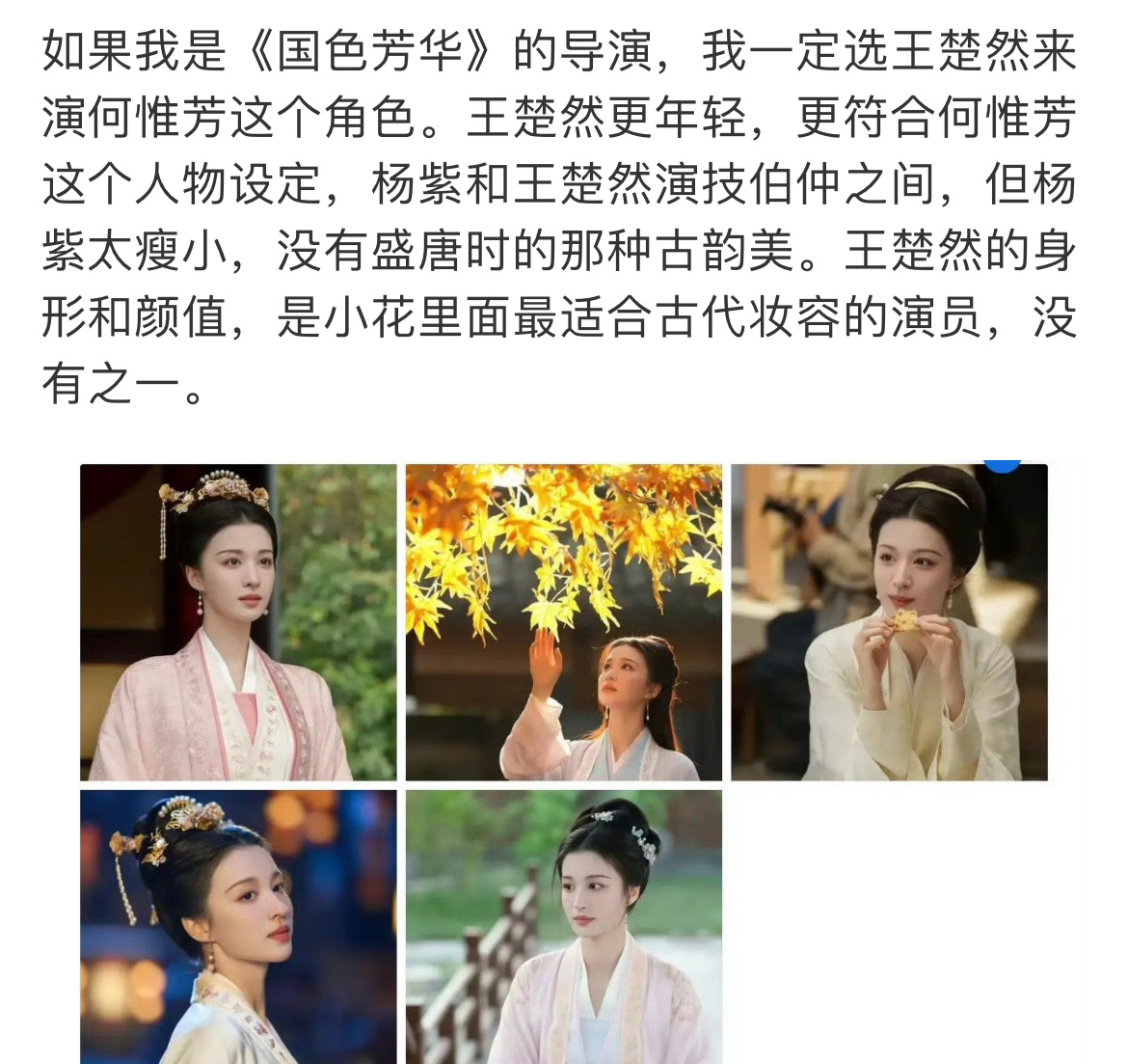 国色芳华是爆啊，你不是导演，是你编剧，拉踩杨紫王楚然的编剧 