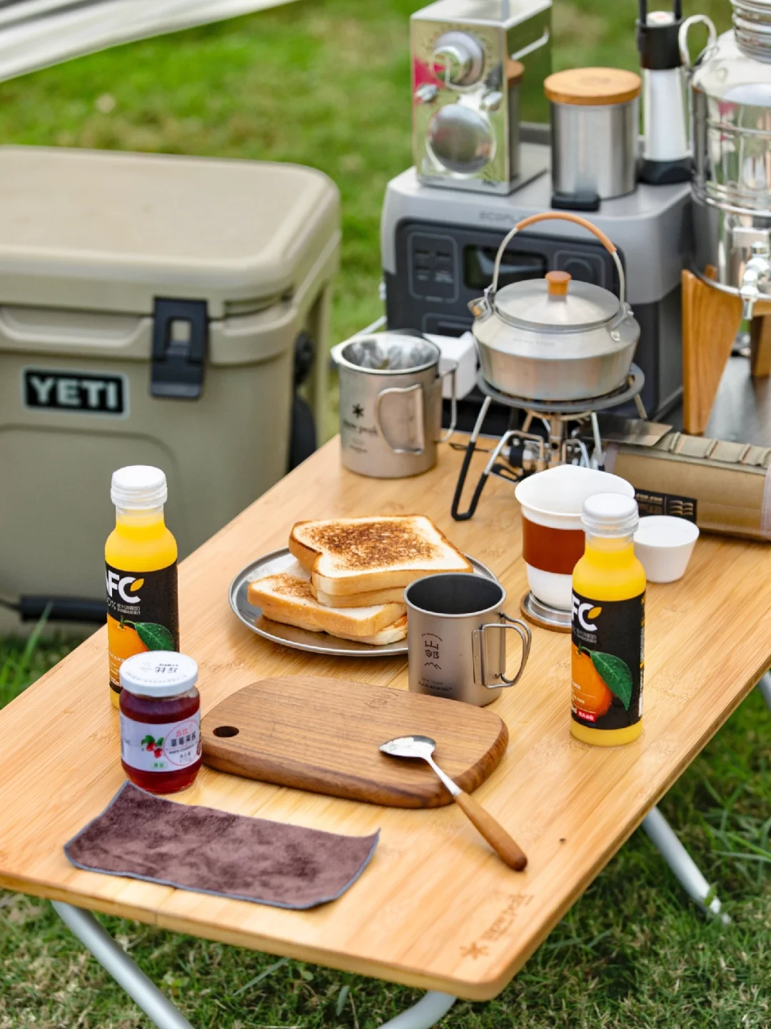 想看看大家露营早餐都吃的啥