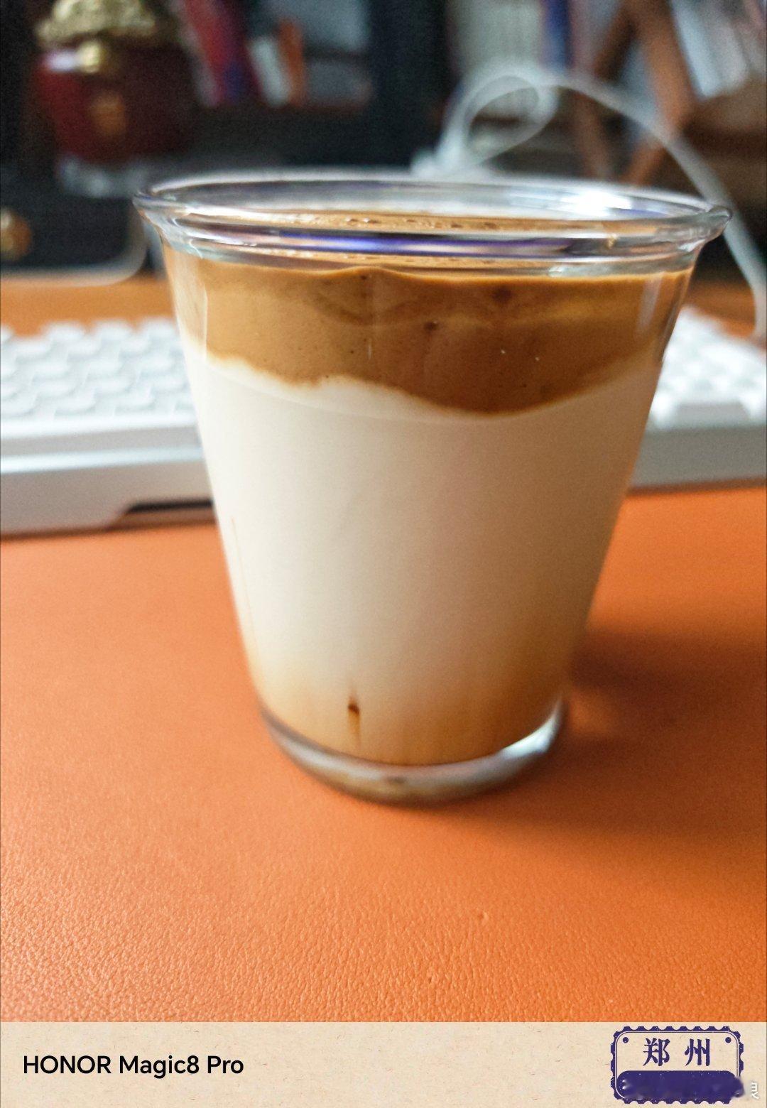 我自己做的咖啡，还不错哦…… 