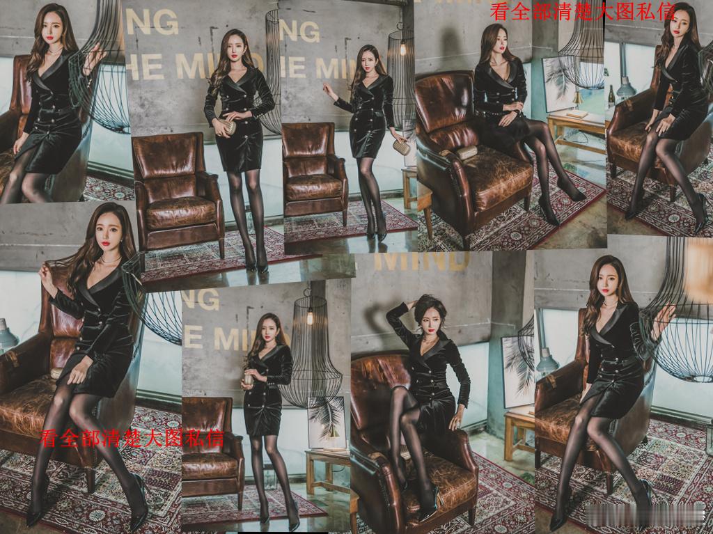 晚礼裙和黑丝... ​​​