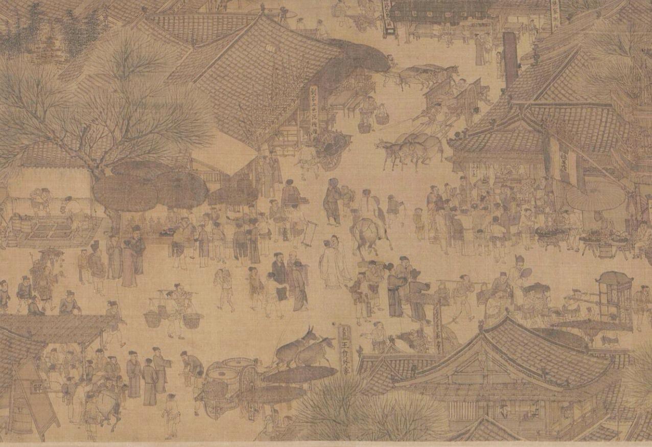什么时候逛街才开始有意思？
汉唐及北宋初年实行坊市分离制：居民区（坊）与商业交易