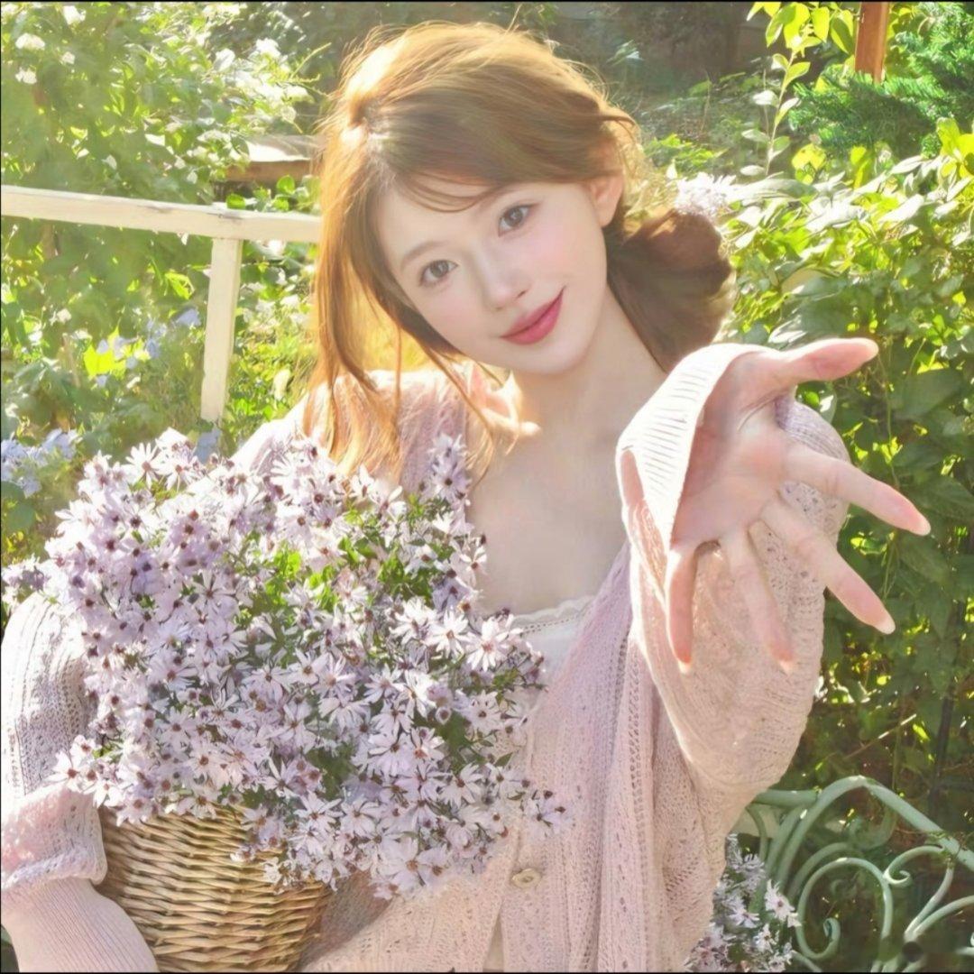 明媚感女头。 