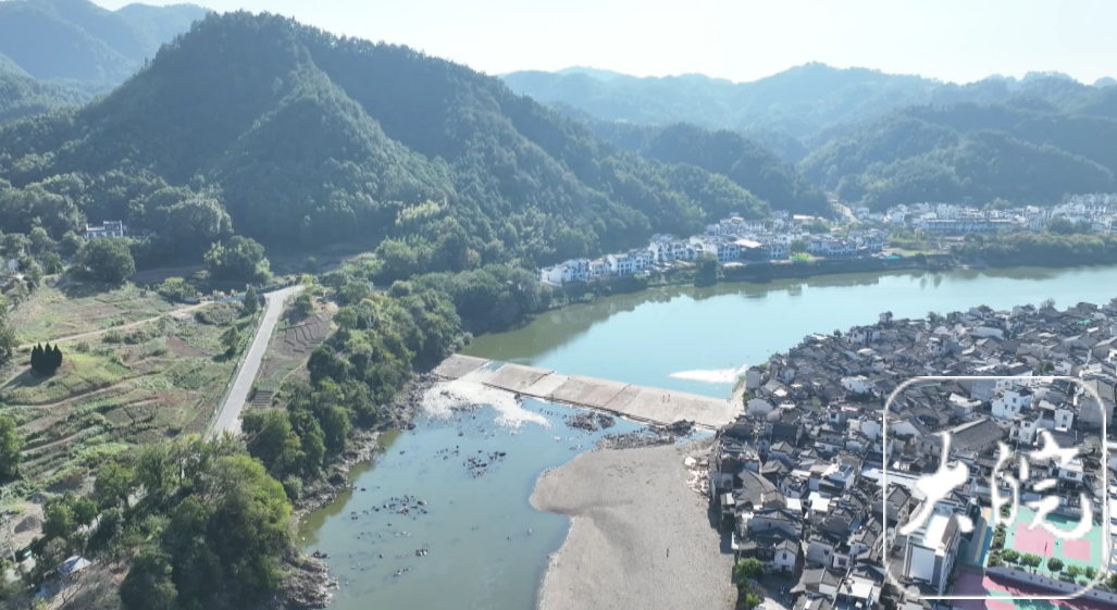 【#近1400岁歙县渔梁坝开始修缮#：为国家重点文保单位 拆下每块条石都要编号】