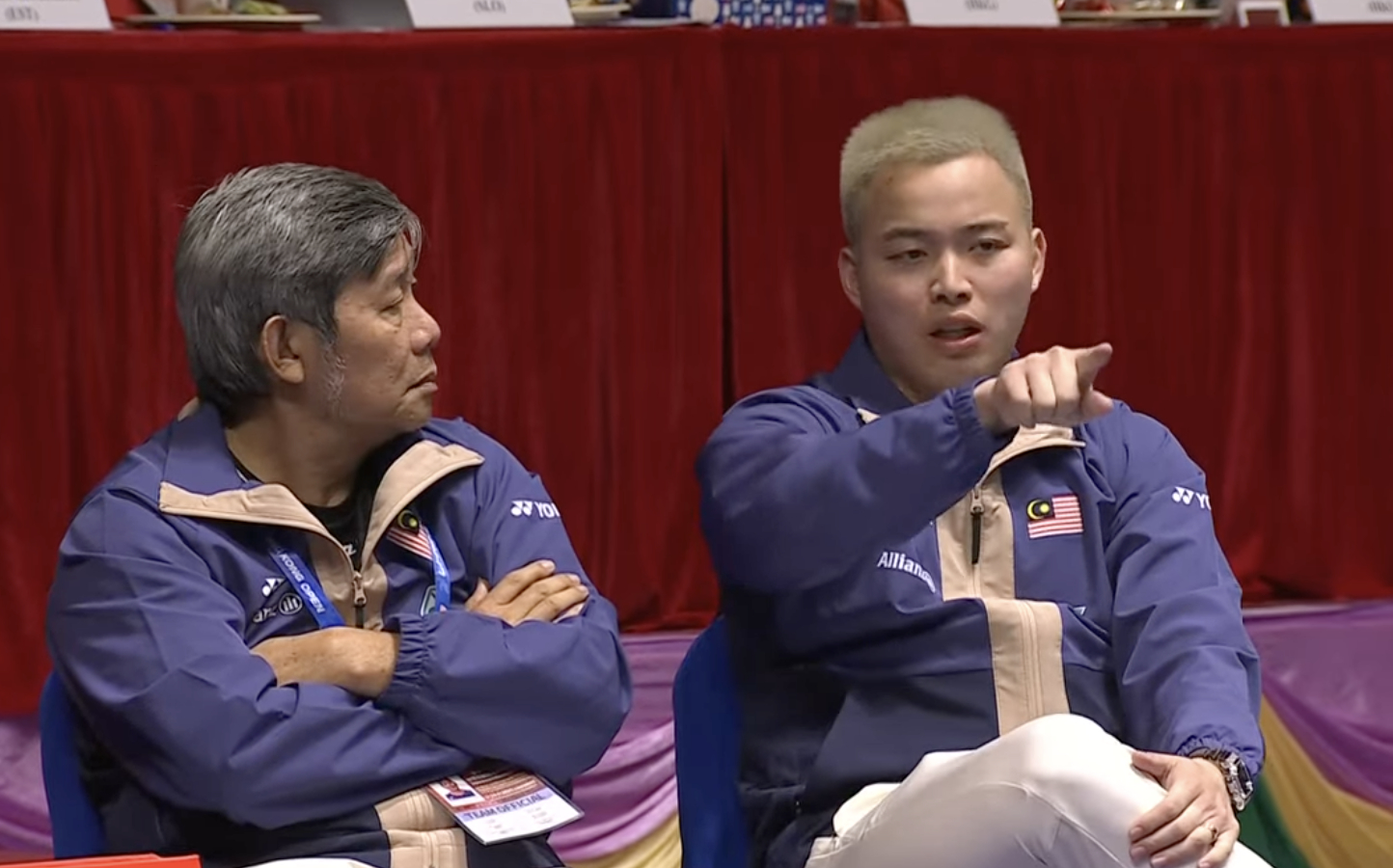 阿里夫/叶睿庆🇲🇾 vs 🇮🇳兰基雷迪/谢提场边教练：彭伟信、谢定峰[d