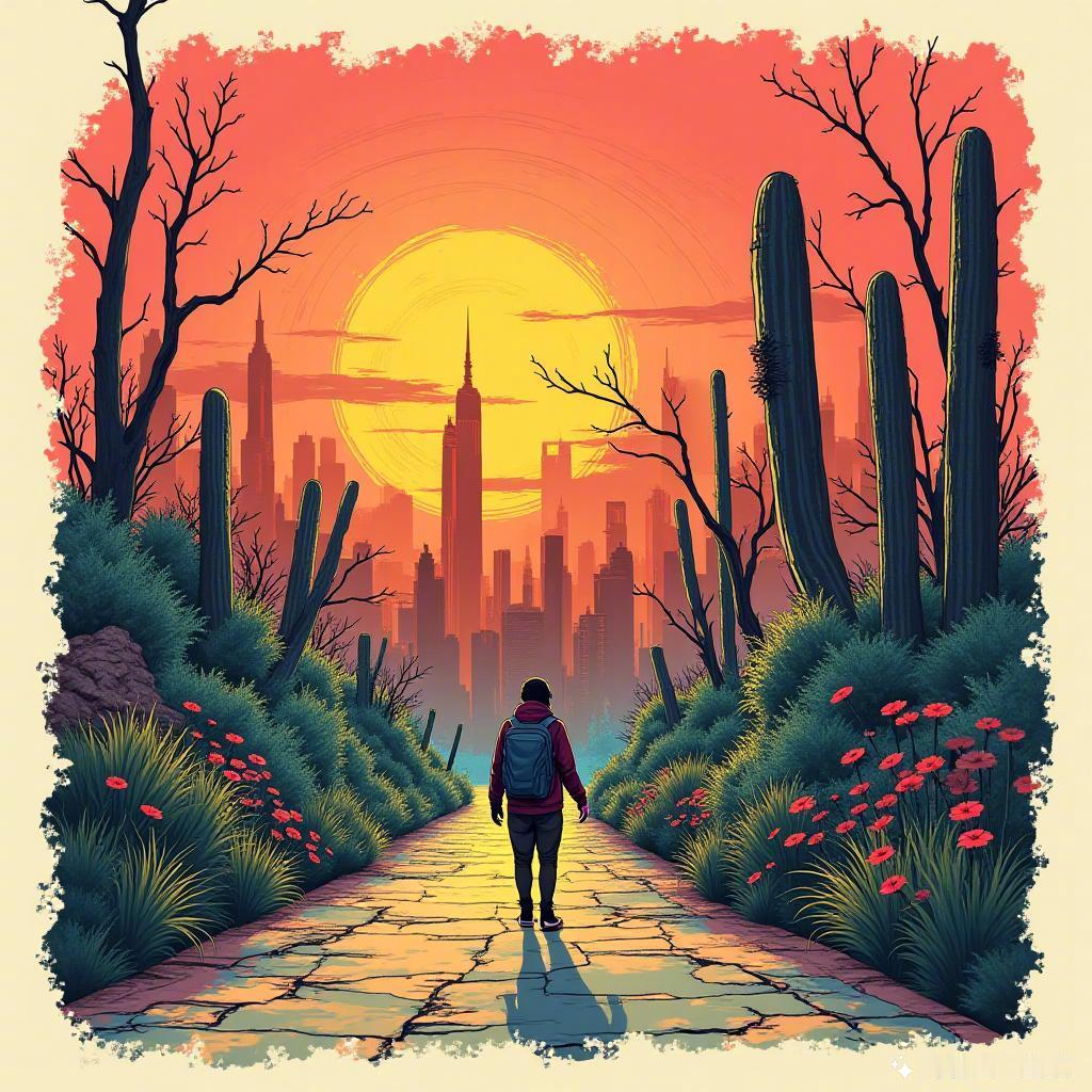 色彩斑斓的抽象世界，宛如时间的碎片散落，带来视觉的治愈💖✨每一笔每一划都在诉说