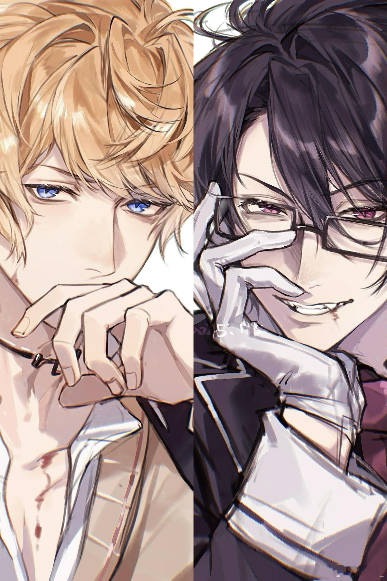 魔鬼恋人[超话]  魔鬼恋人  请选择你的吸血鬼情人💌画了逆卷家的各位♪( ´
