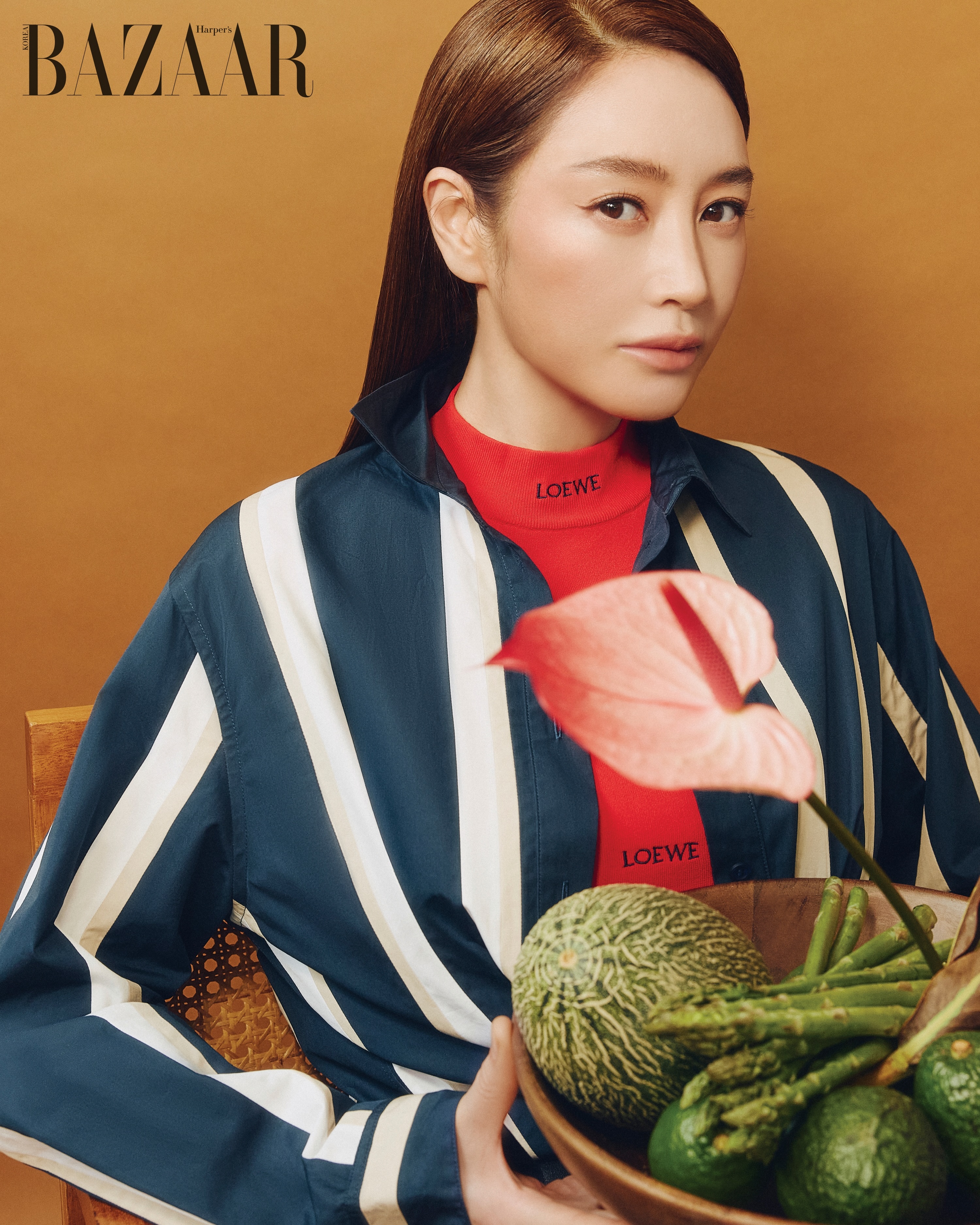 金惠秀 x Loewe｜Harper's Bazaar Korea July 2
