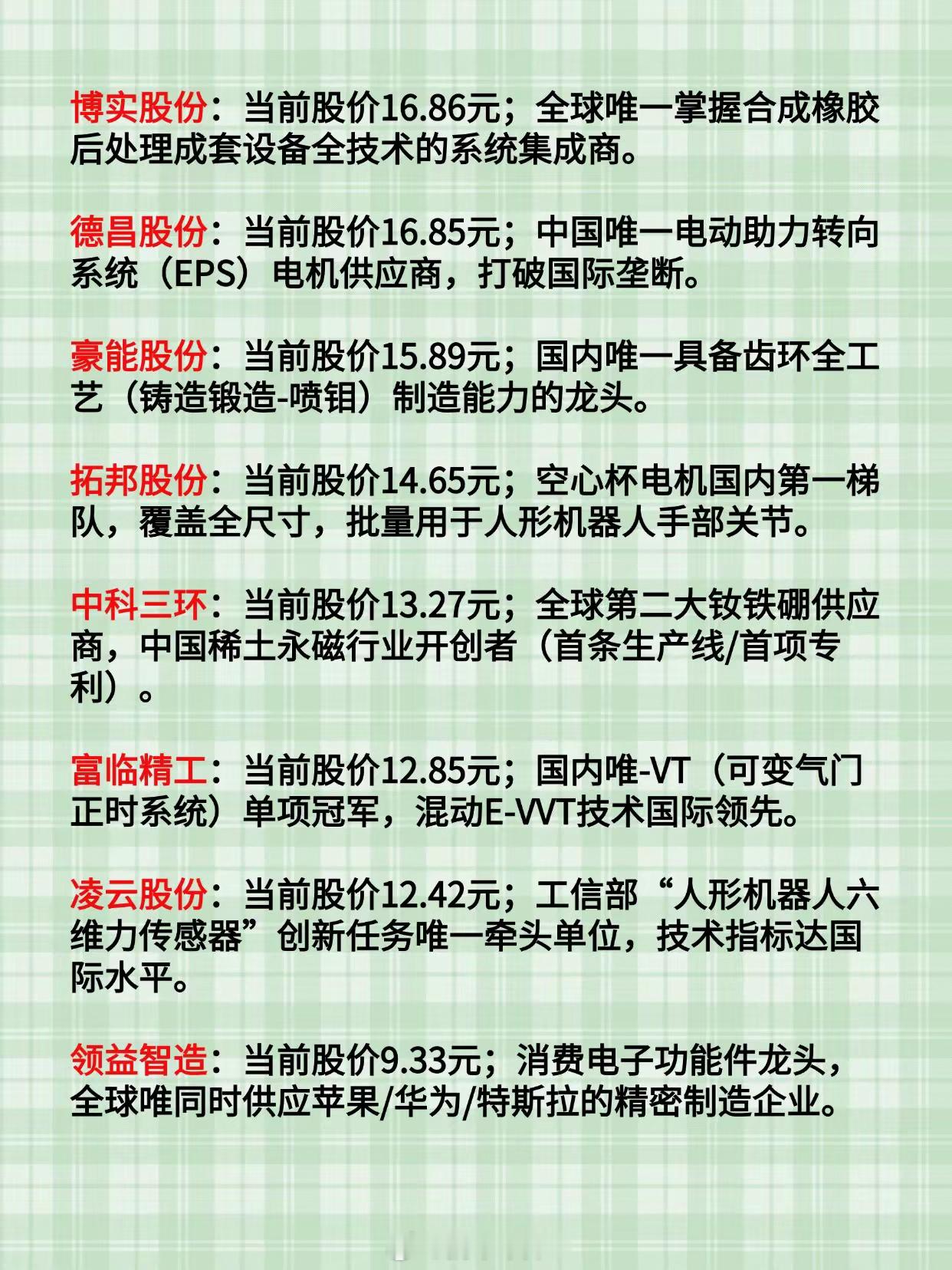 30元以下的正宗人形机器人公司，共16家！ ​​​