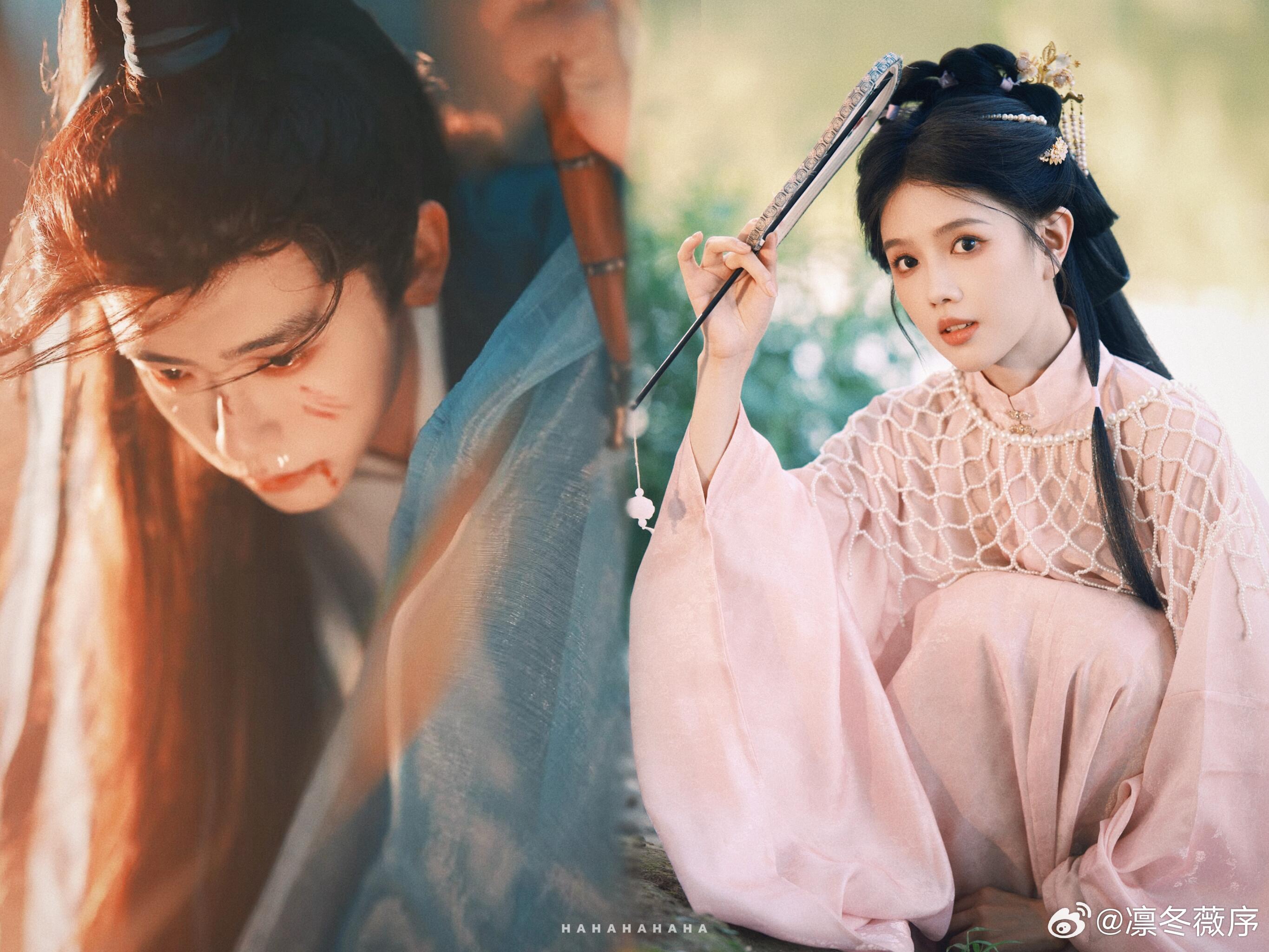 李卿喻钟黎十指相扣共创喻钟黎 看惯了她多样的风格，这次温婉气质格外戳人，喻钟黎和