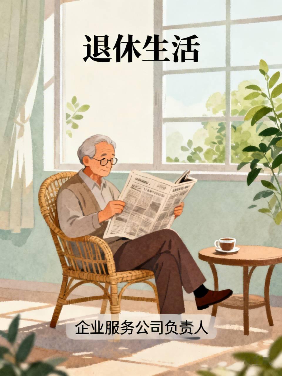 一位市属企业的退休职工，退休前曾担任企业服务公司的主管。2006年企业顺利完成改
