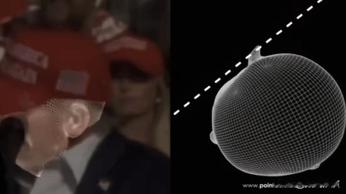 大概是从射向川普的那颗子弹偏了 1 cm 开始的

射向特朗普的子弹偏了1厘米，