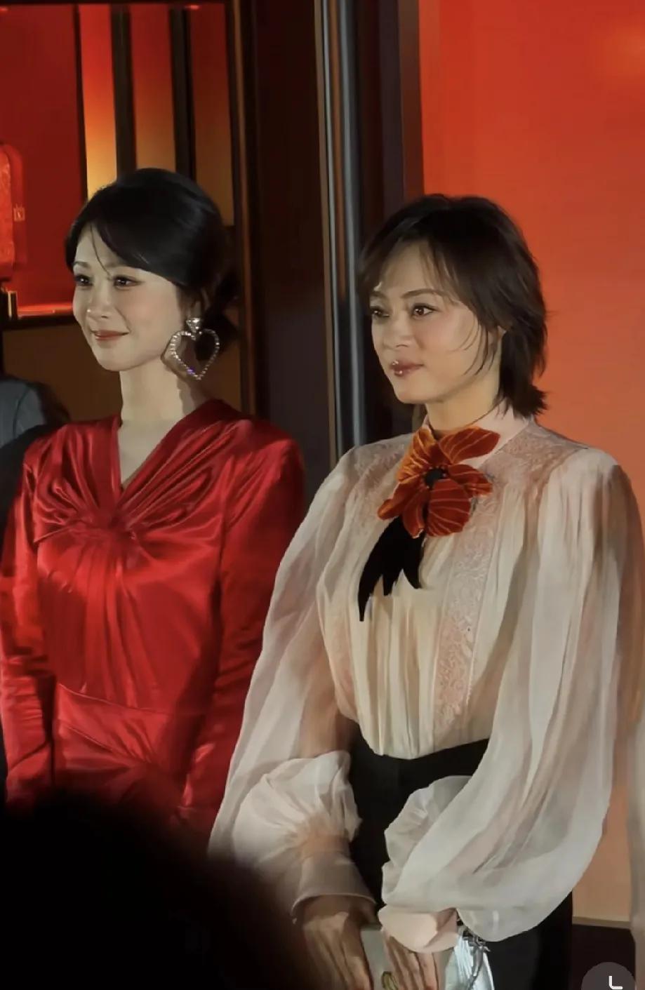 看到孙俪，很多大龄未婚的也怕婚后身材发福了。
因为，杨紫，孙俪宋祖儿站在一起就像