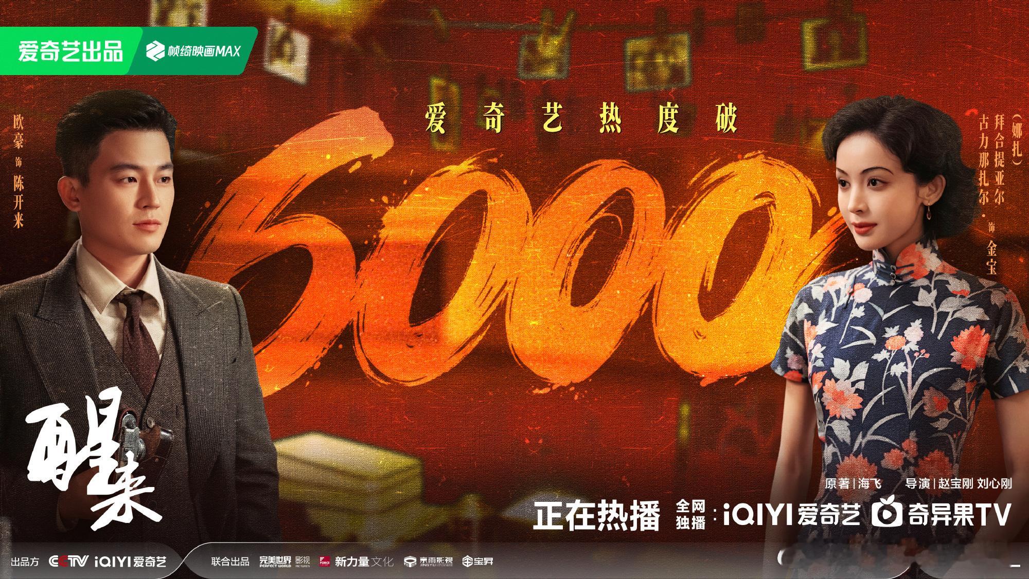 电视剧醒来恭喜热度破6000！！！ ​​​