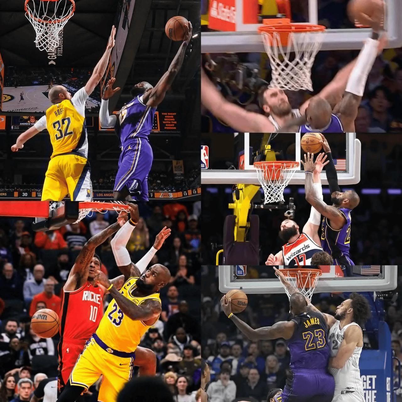 在我们有生之年，恐怕再也看不到像他这个年纪的球员能做到这一点了。在湖人六连客期间