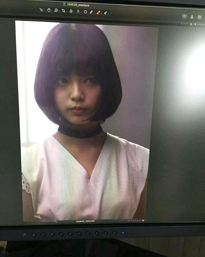 平手友梨奈 杂志未用生图 此女太适合choker 