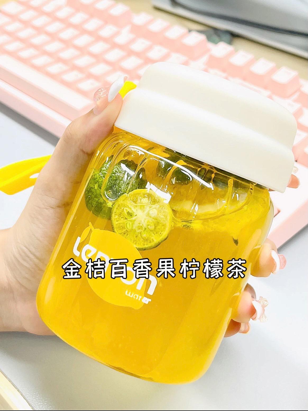 百香果金桔柠檬茶，爱上喝水。夏天多囤一些，想喝的时候就冲一包很方便#图文伙伴计划