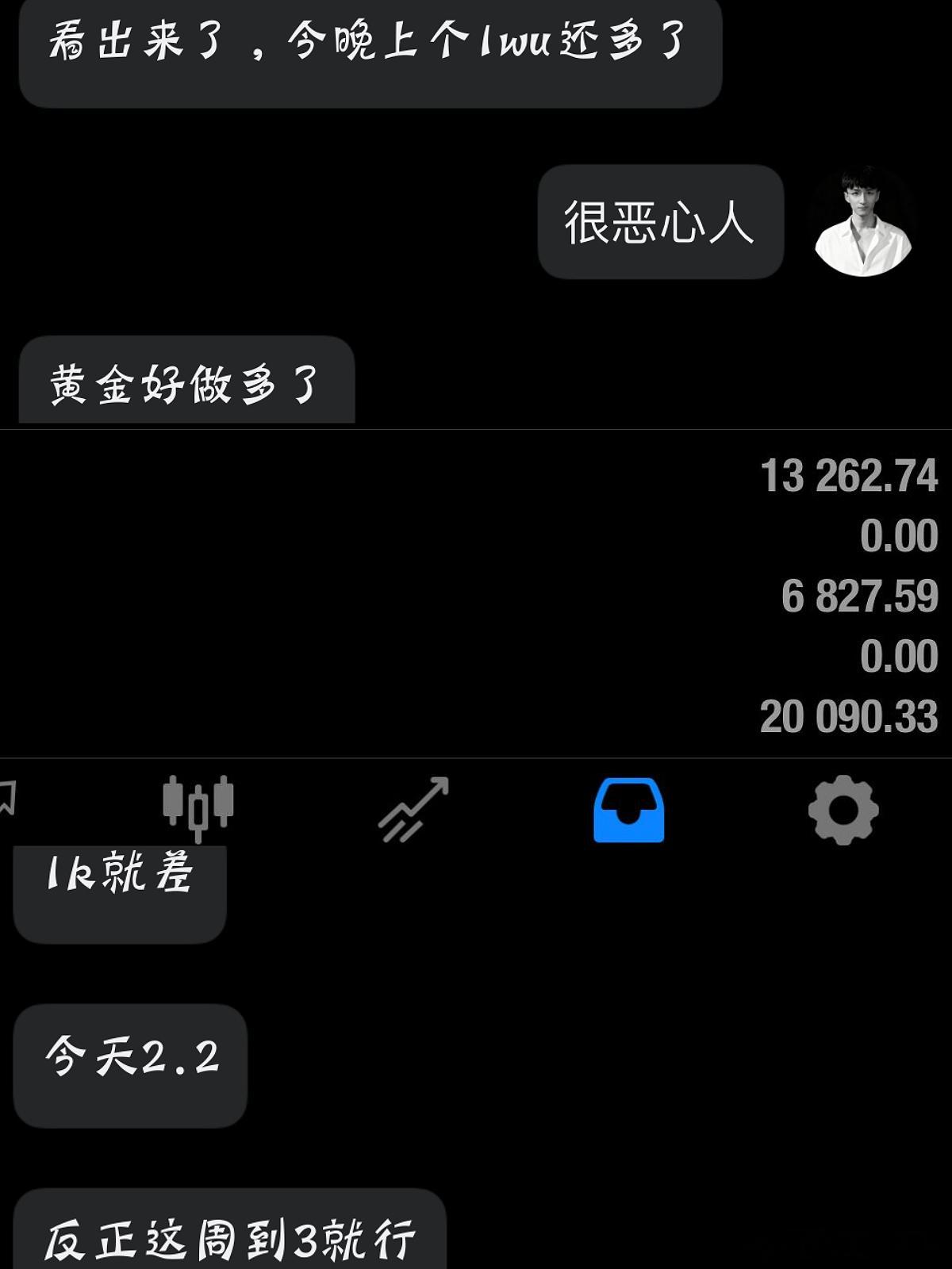 黄金交易的极致体验！昨晚带学员一万刀一夜翻三倍多，好做多了，是因为心里有底～今日