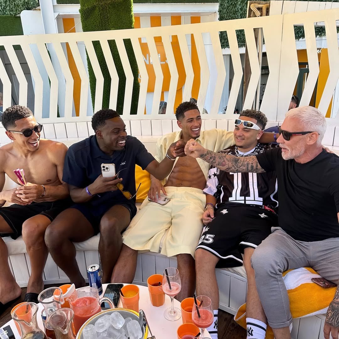 贝林厄姆正在享受假期。🏖️贝林厄姆halamadrid ​​​