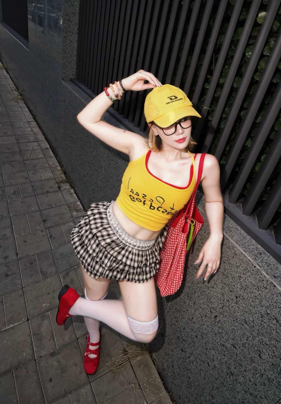 OOTD 第一眼看像番茄炒蛋吗💛❤️