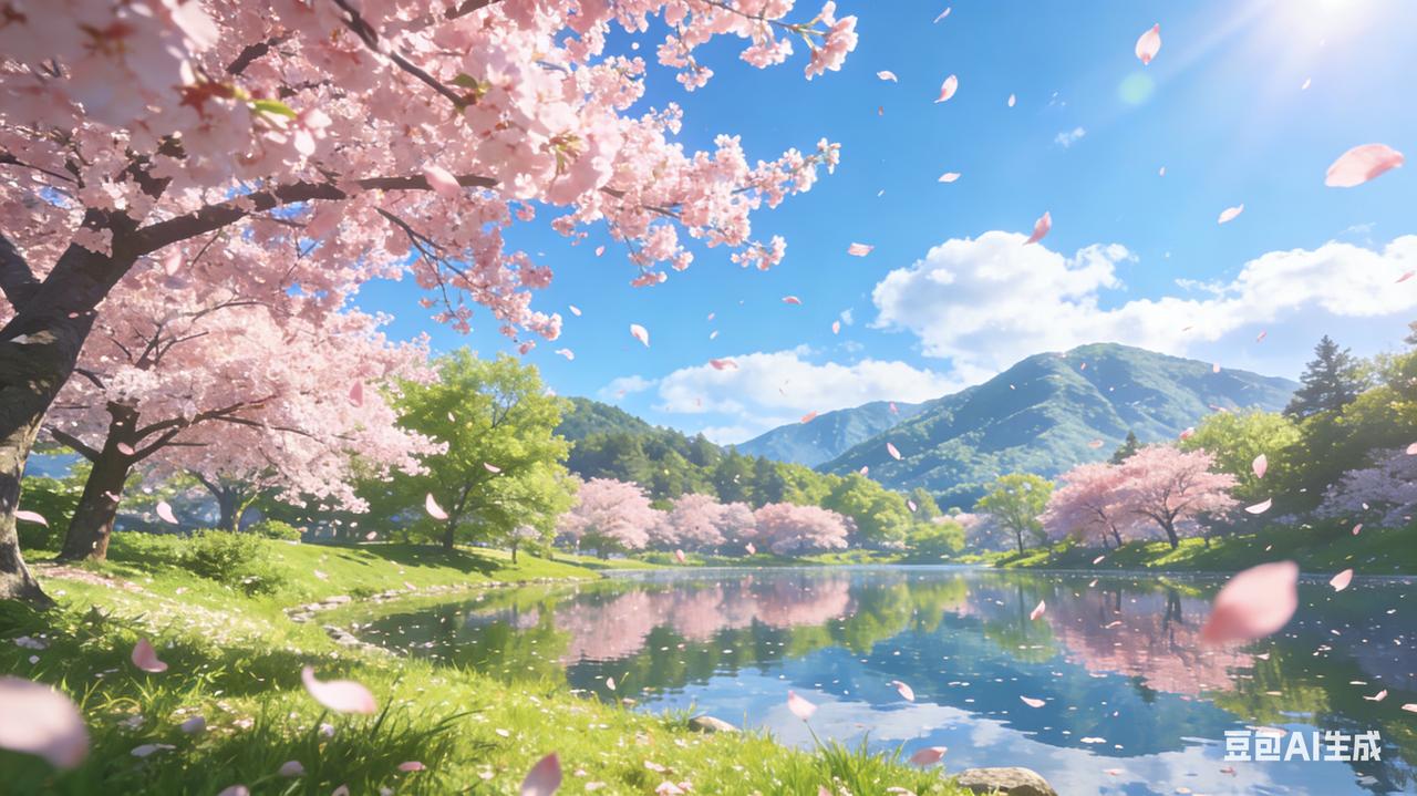 交换一张春天的风景图吧