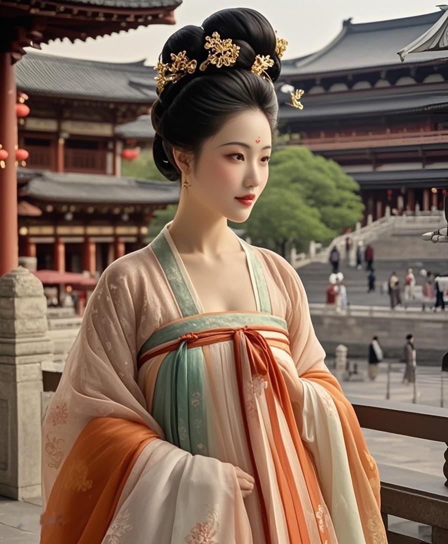 “万国衣冠拜冕旒” 的气度。