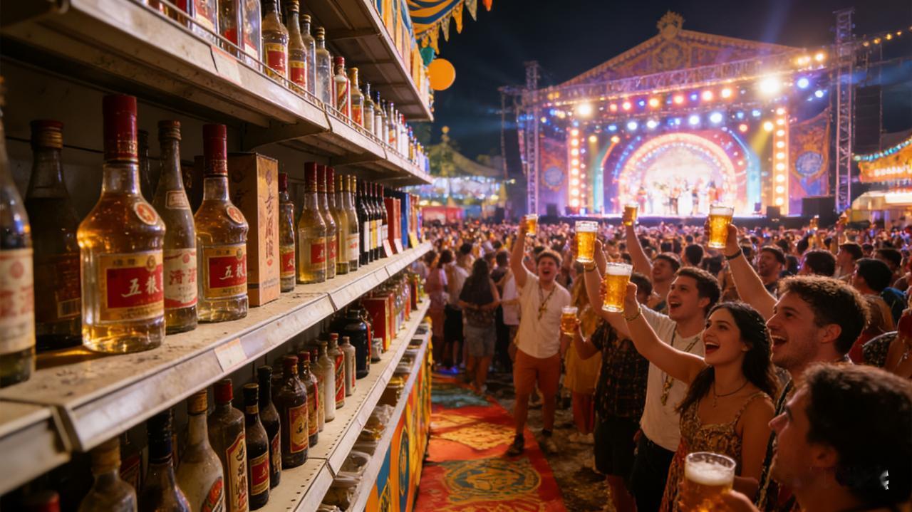 市场关注：
          未来中国白酒行业衷落，啤酒饮料行业兴起！
   