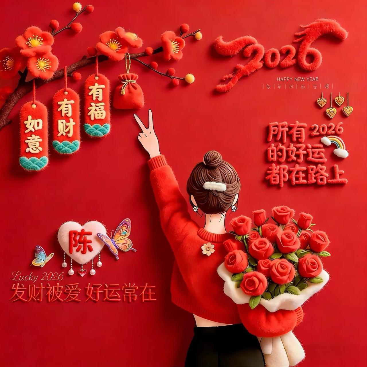 所有2026年的好运都在路上