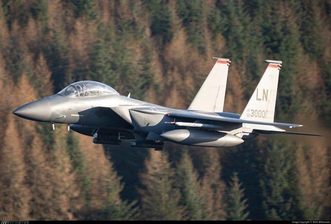 4月3日，在“史诗狂怒行动”期间，被伊朗击落的 MD二等人 F-15E 注册号为