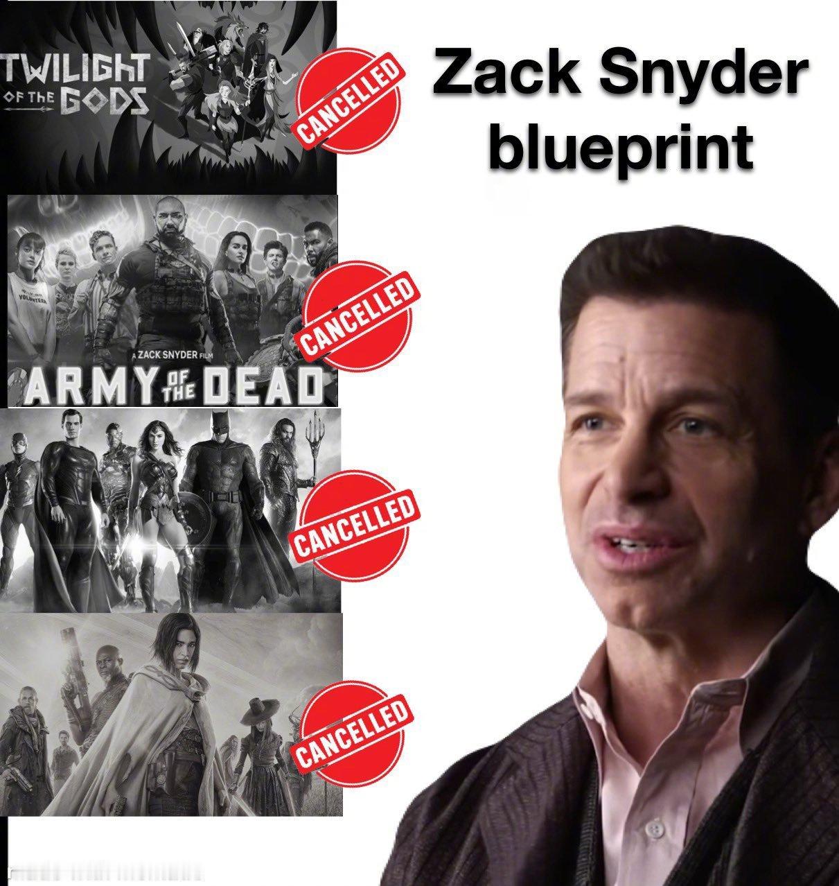 Netflix 已经正式取消了“扎导”扎克·施奈德的全部项目！ 