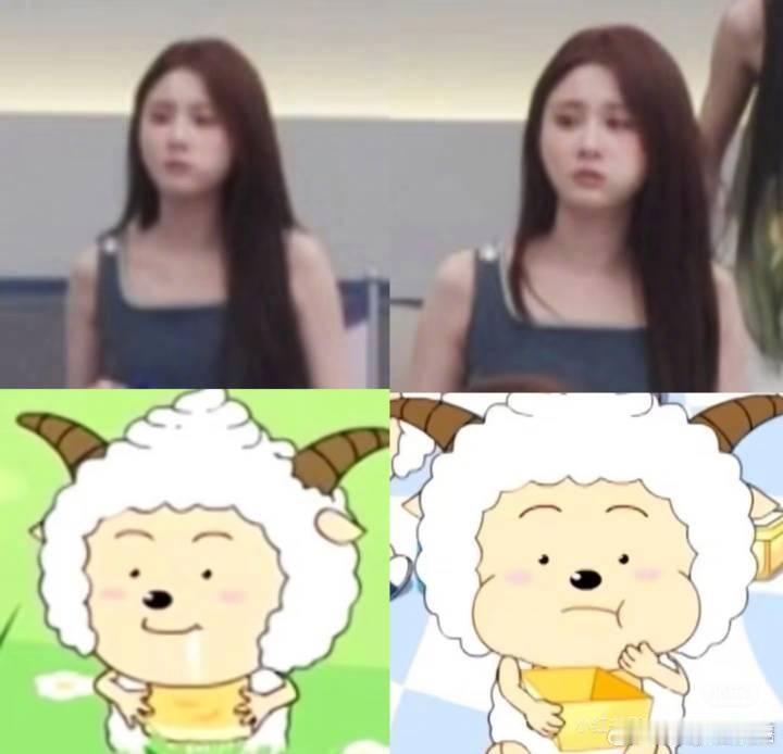 张慧雯回应懒羊羊塑张慧雯争议三天后终于笑了 张慧雯就这样自己复刻起懒羊羊表情包了