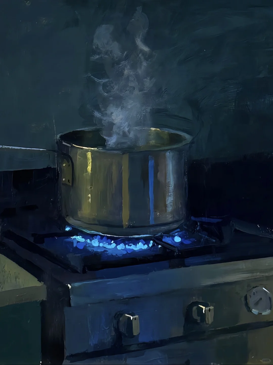 🐮逼，这画散发出冷爵士一样的节奏情绪