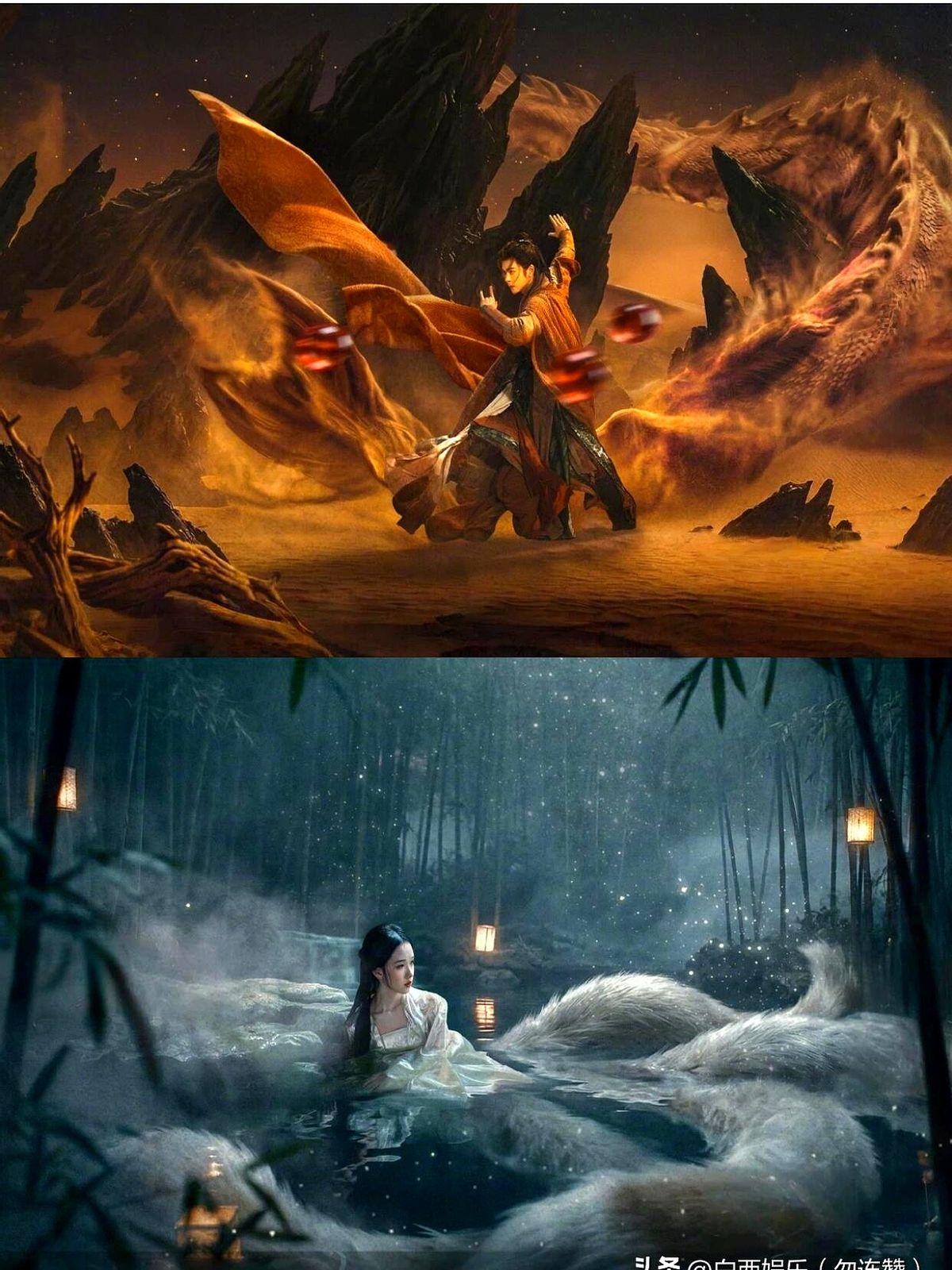 郭敬明又来“炸”场子了！优酷这部新剧，全员白切黑。

鞠婧祎演的小狐妖，曾舜晞是