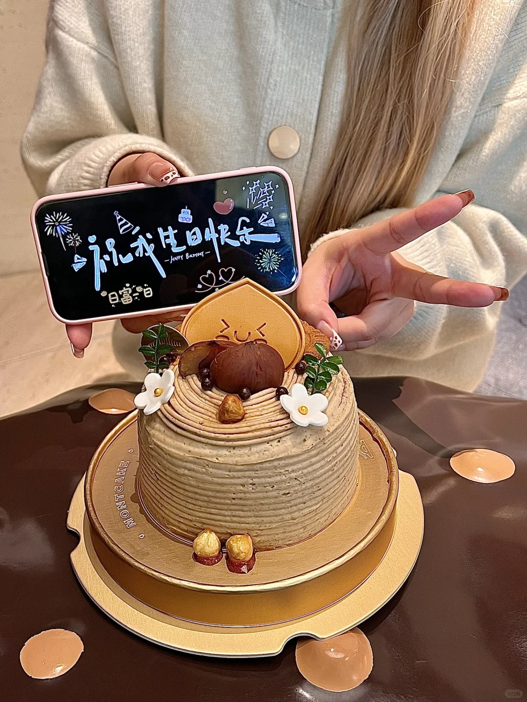 蛋糕界中秋冬氛围感之神！！