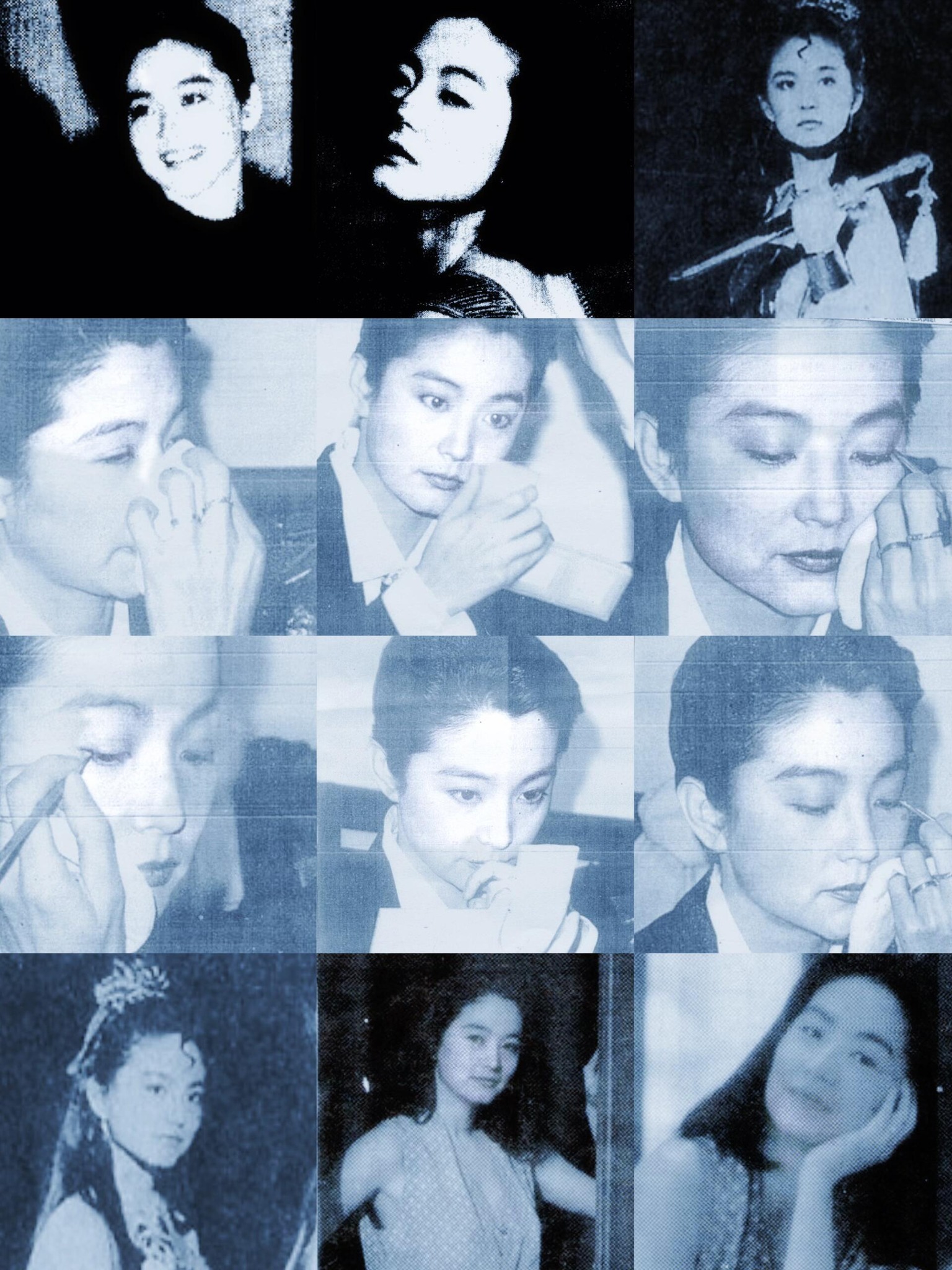 台前古装惊艳，幕后素颜也美，青霞的美从不限定！跨年电影愿