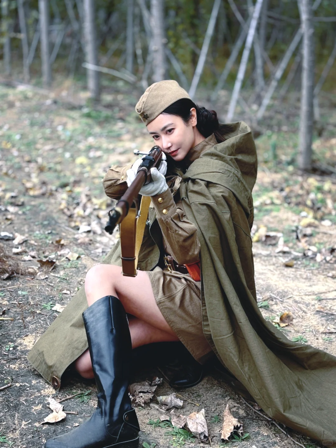 战争重现︳二战苏联女兵cos
