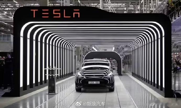 特斯拉上海工厂下月或量产改款ModelY  十年中期改款的特斯拉Model Y要