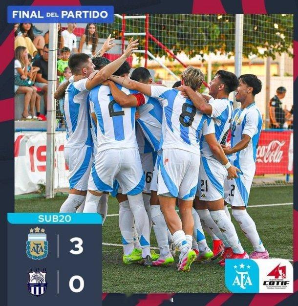 🏆 阿根廷U17再下一城 ！⚽ 阿根廷 🇦🇷 3（萨塔斯、德马尔蒂斯、帕尔