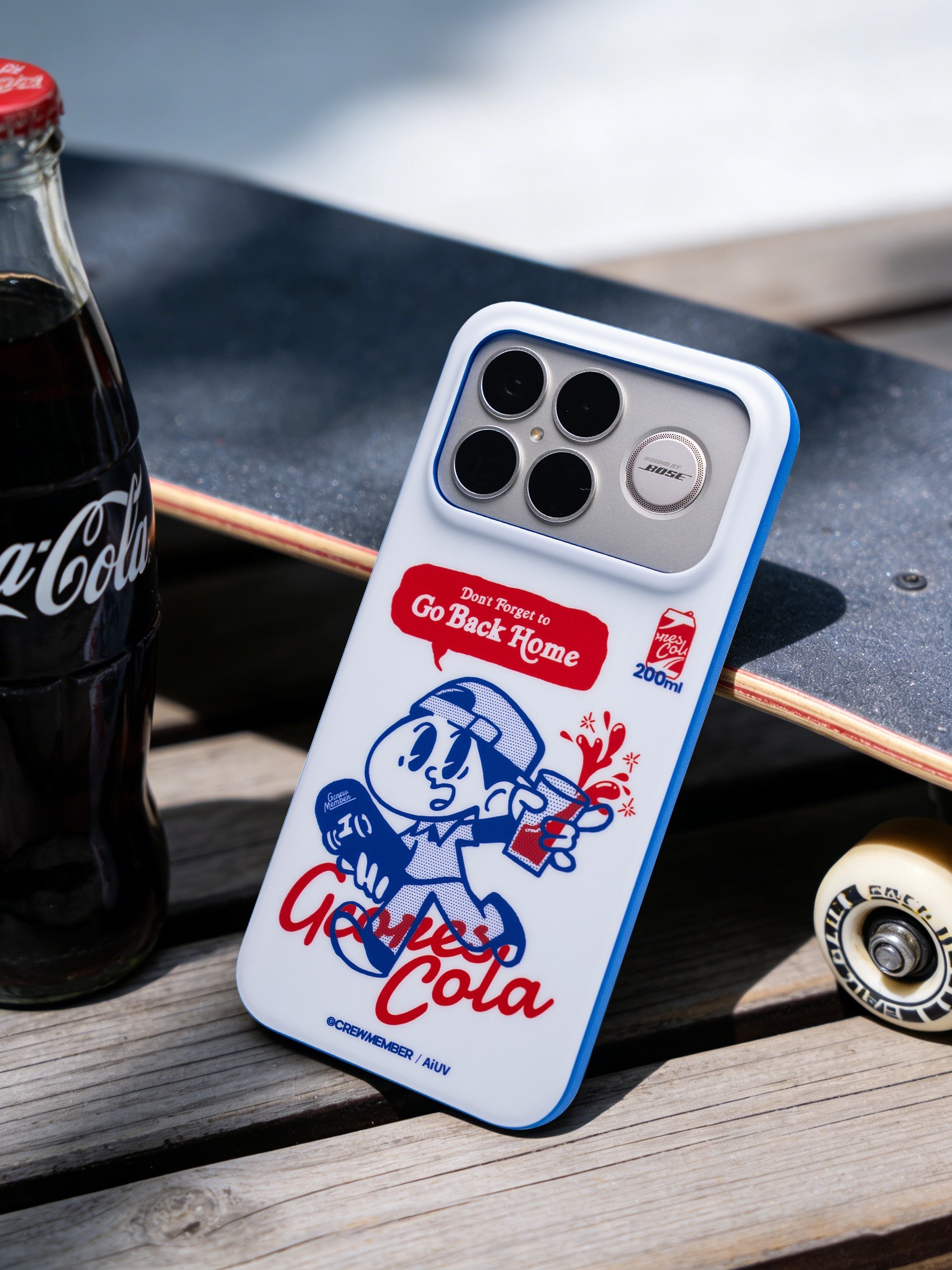 🍻AiUV × 机组成员 联名手机壳全新主题 ：「机组可乐」，产品实拍图来啦～