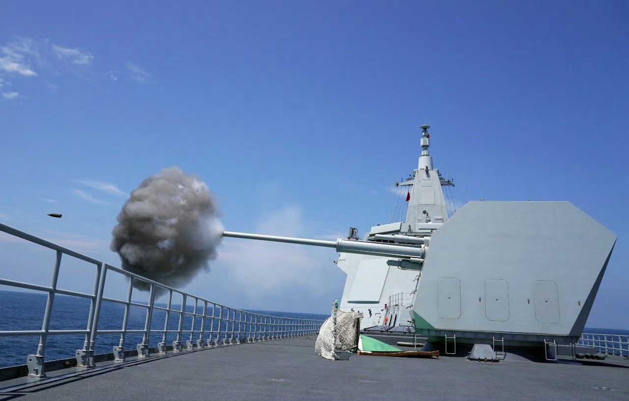 没算错的话，051系列、052系列、054系列以及055等主力驱护舰加...