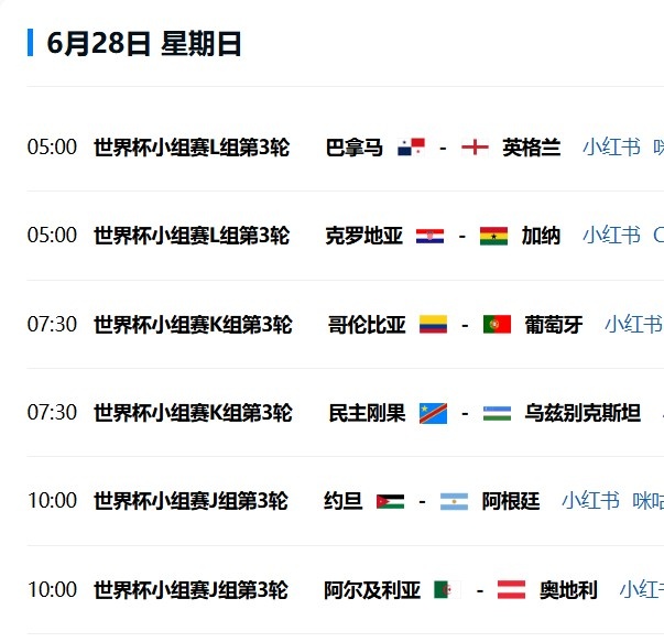 王多多预测世界杯：L组英格兰、克罗地亚胜；K组刚果、葡萄牙赢