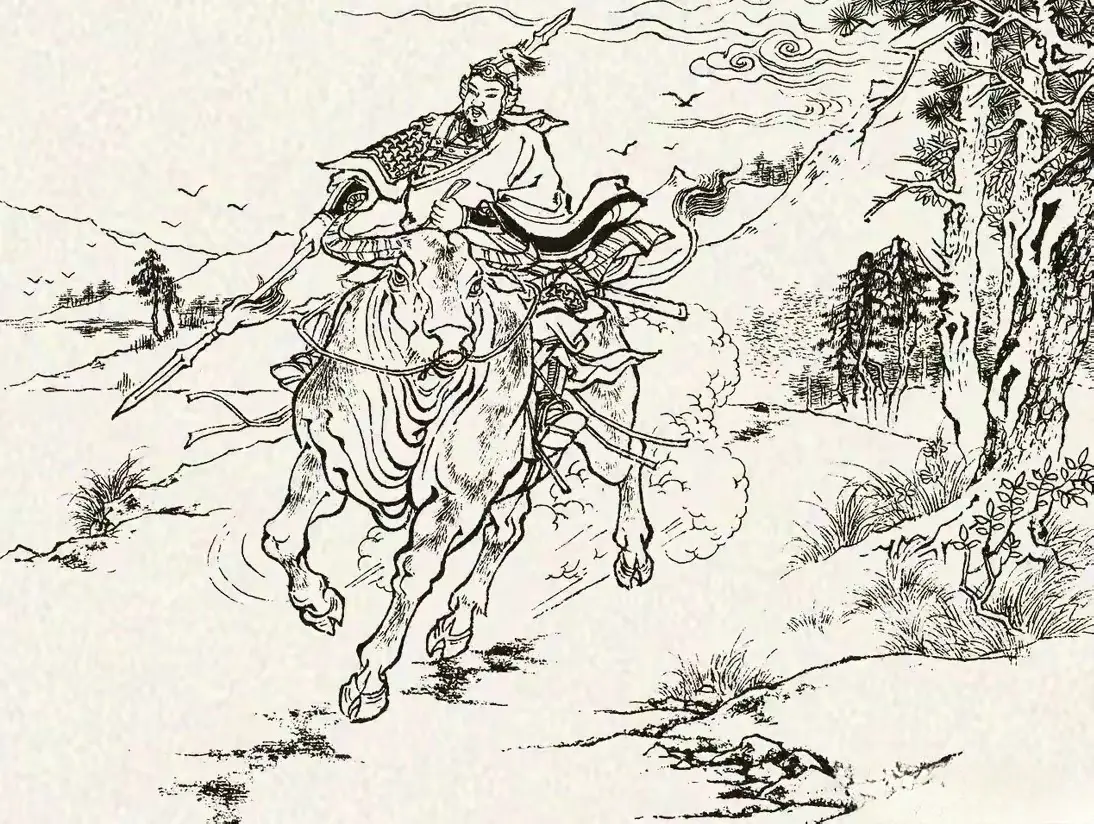 今天说一位封神榜上的英雄。     此人出生于官宦之家，七世忠良，胯下...