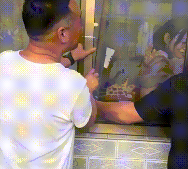 业余的伴娘遇到了专业的伴郎！
 老丈人：难怪上次窗户坏了女婿说他找人来安呢