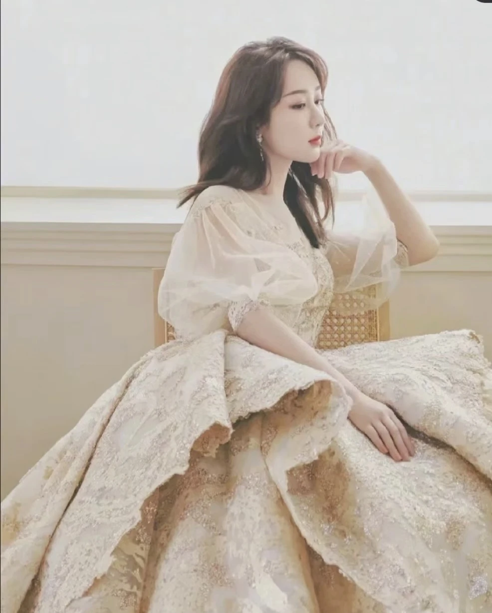 ❤️杨紫穿裙子美照来了