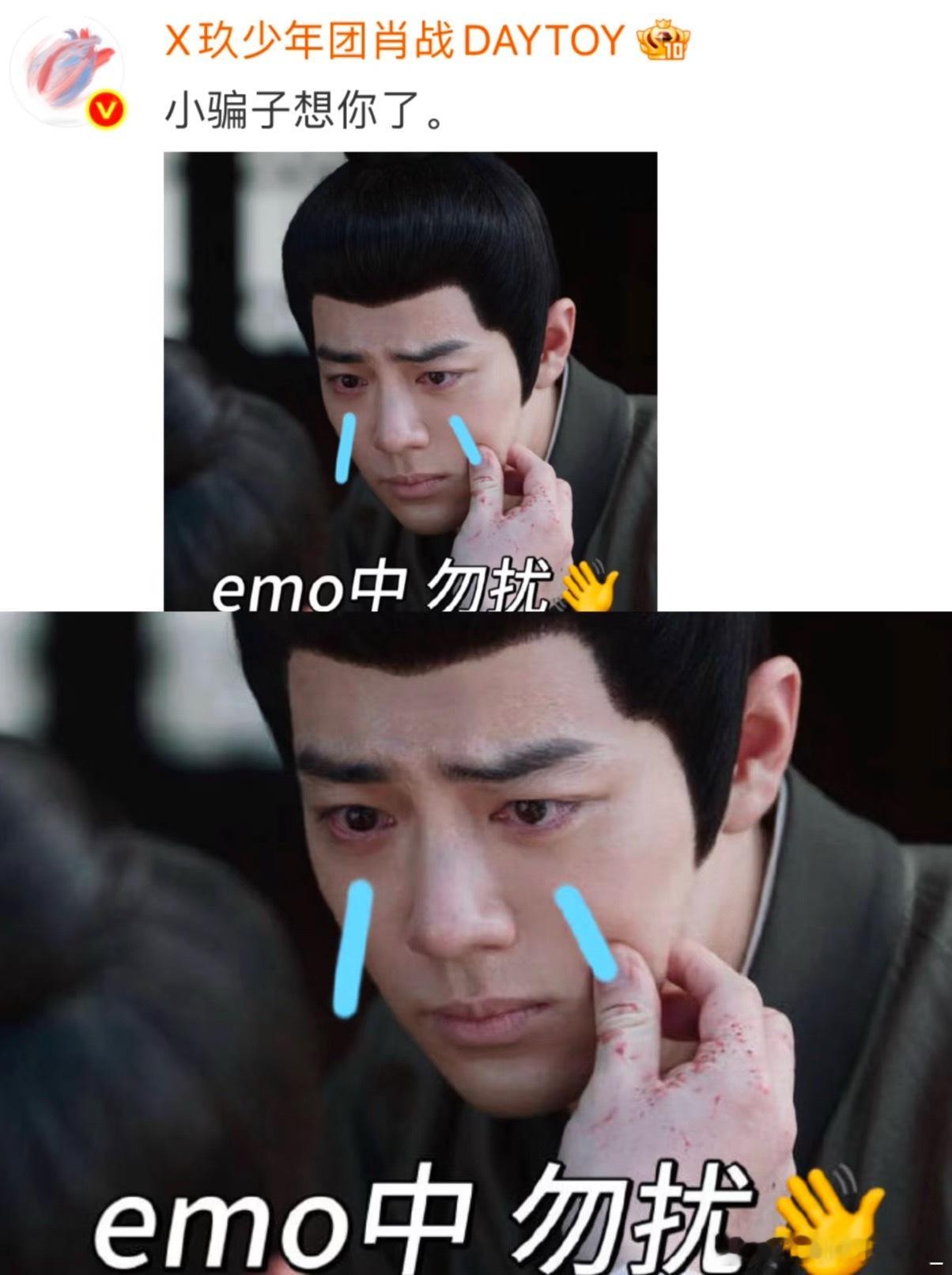 表情包又来了！我一大哭藏海传｜肖战 藏海 ​​​