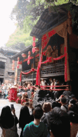 大型古偶剧现场