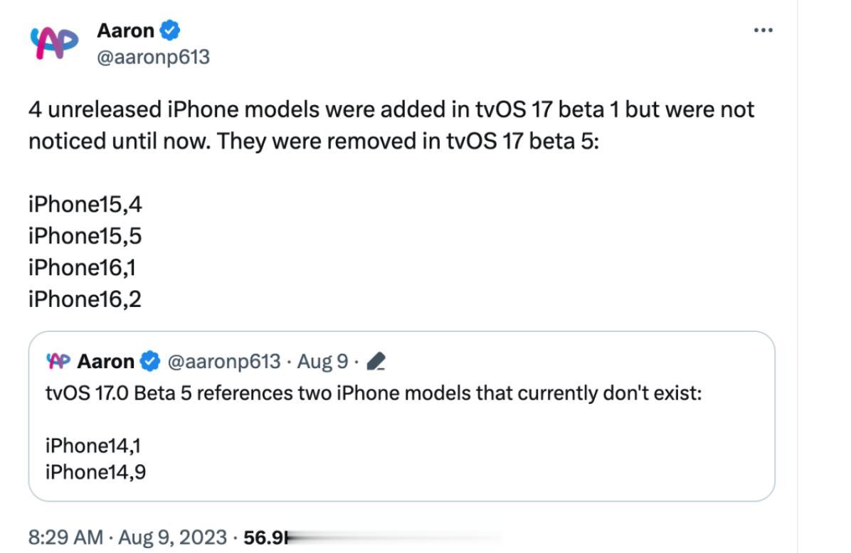 老款iPhone也会有C口版本？[欢乐熊出没]网友aaronp13在tvOV 1